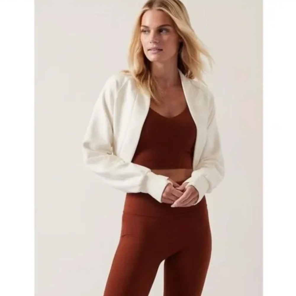 Athleta Retroplush Cardigan Size XS